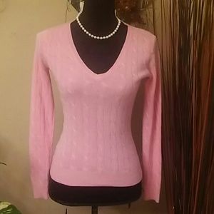 New York &Co. Pink Sweater Sz XS